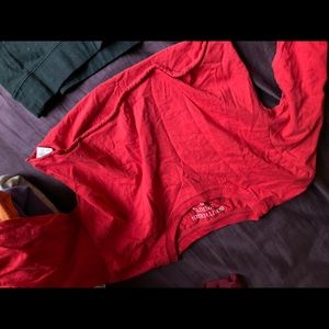 Cropped long sleeve tshirt